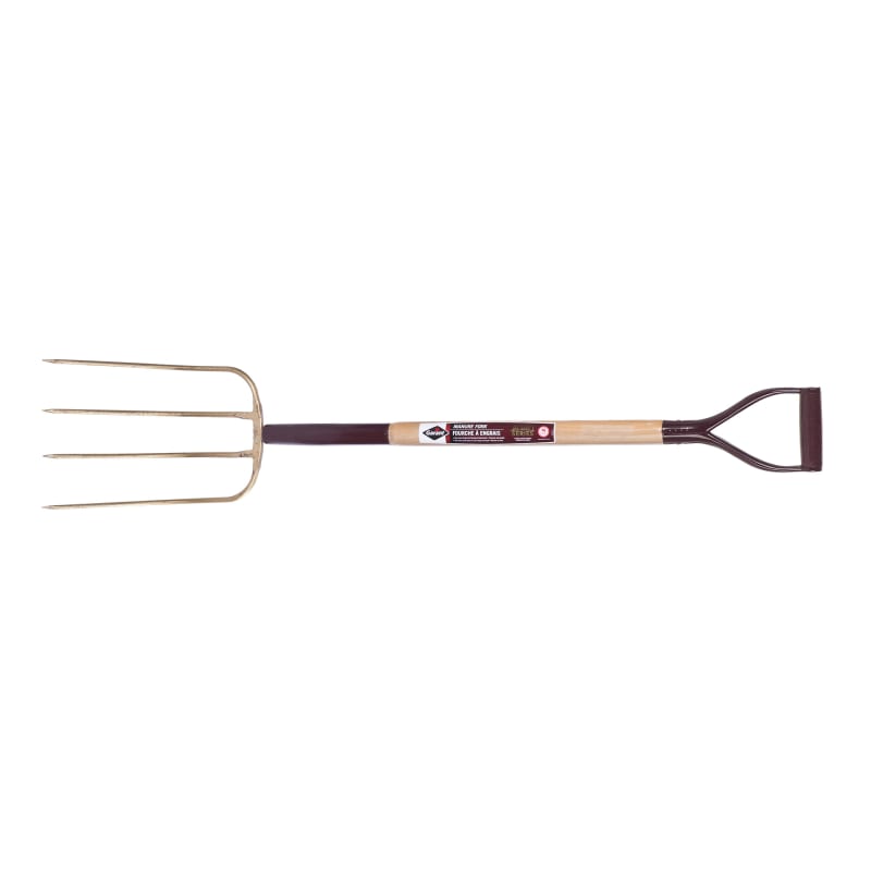 4-TINE MANURE FORK 45in X 9in