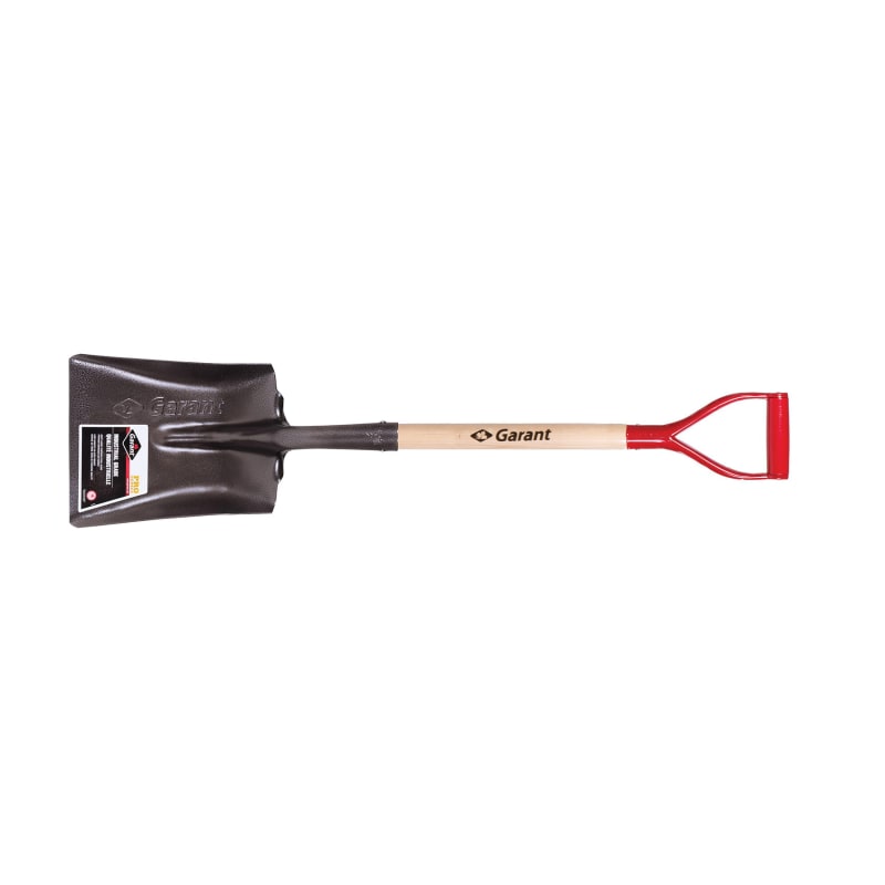 Square point shovel tempered steel PRO