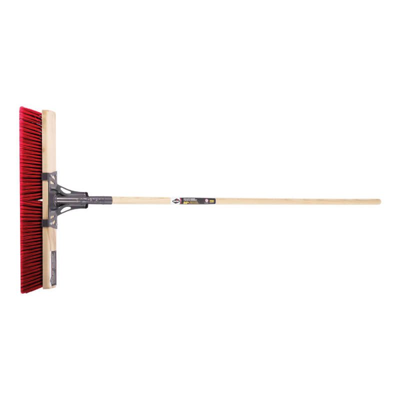 BALAI-BROSSE 24po MULTI-SURFACES, MANCHE BOIS lh GARANT PRO SERIES