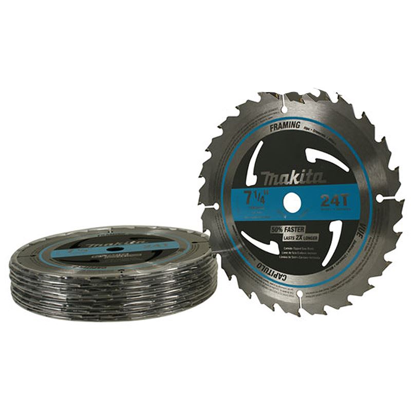 7-1/4 C.T.SAW BLADE 24T,10BX