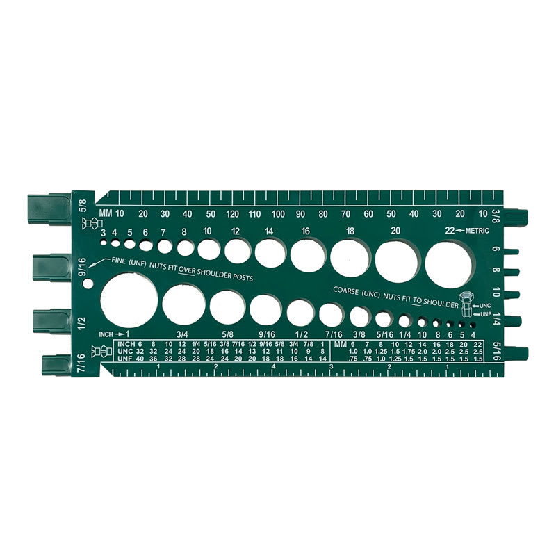 BOLT GAUGE STANDARD AND METRIC
