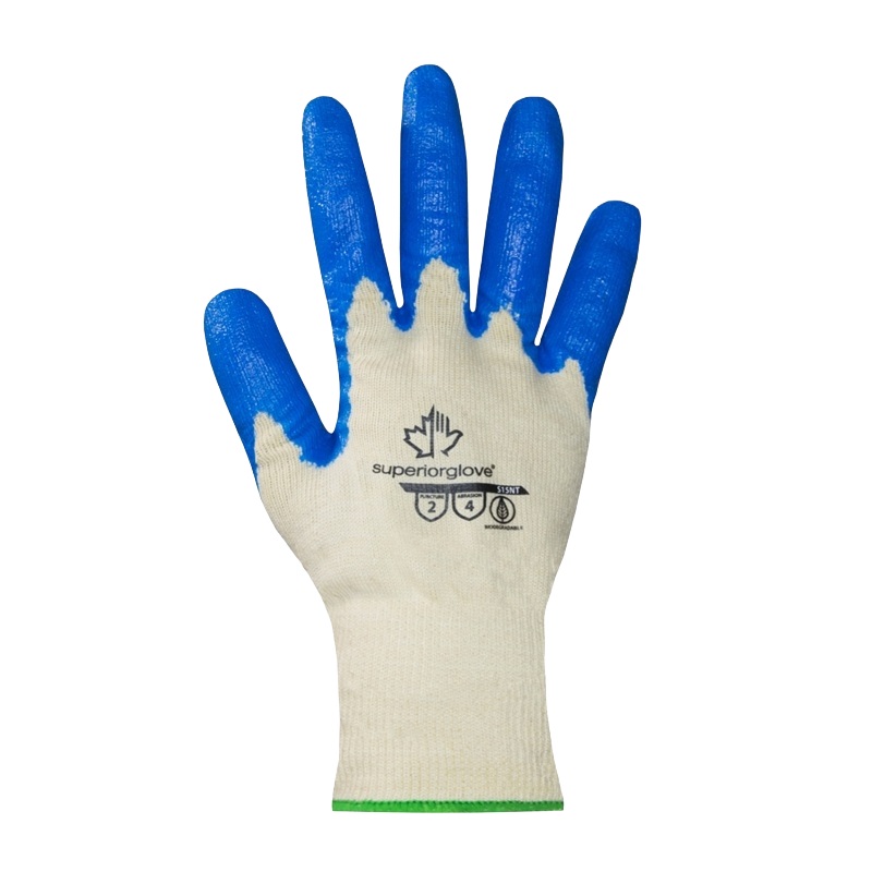 Gants enduits écologiques KnitActiv™ avec revêtement de paume en nitrile biodégradable, S