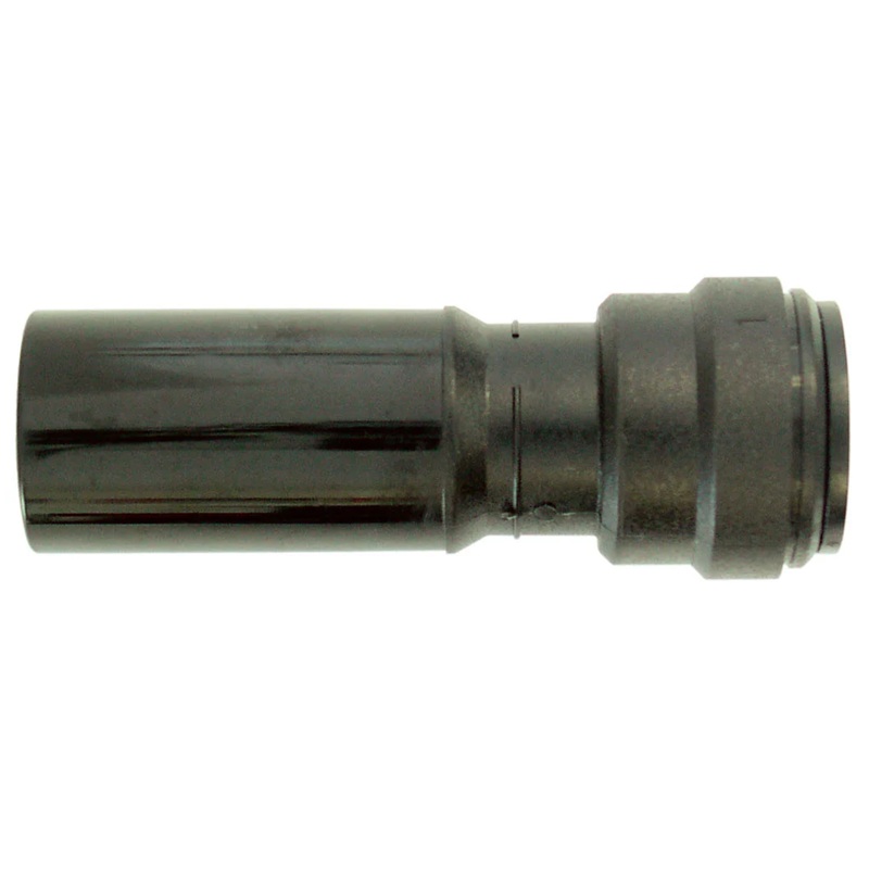 AIRLINE push-to-connect acetal straight reducer 22 to 15 mm tube