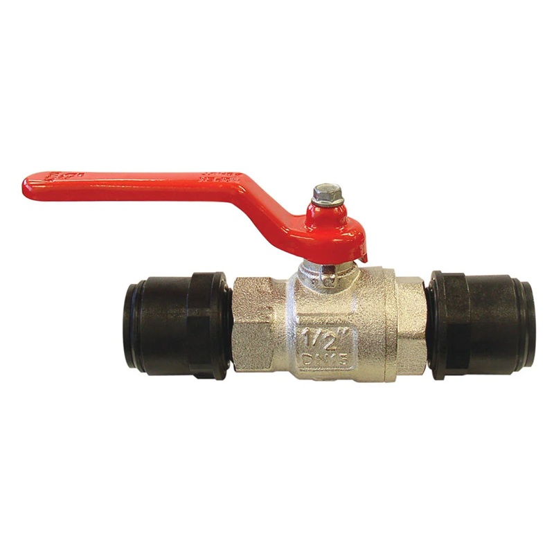AIRLINE brass ball valve 15 mm tube