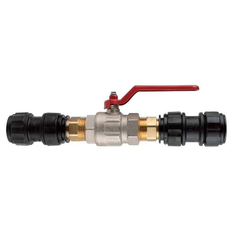 AIRLINE brass ball valve 22 mm tube