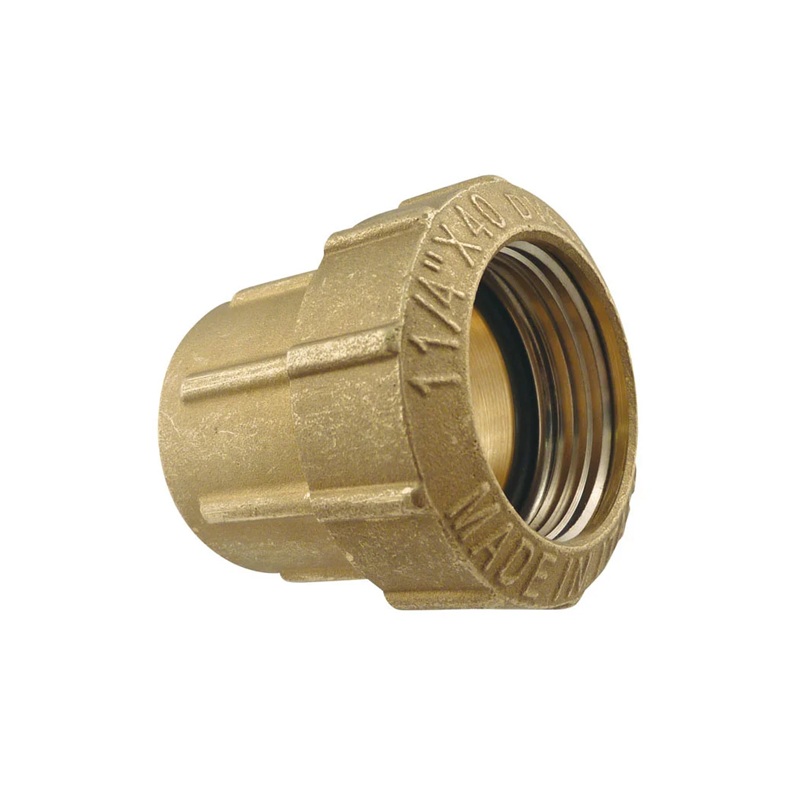 QUICKLINE compression brass adapter 63 mm tube X 2 in F-BSPP