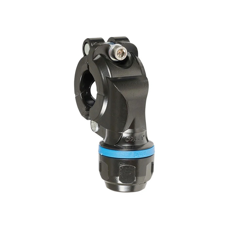 PPS aluminum bypass saddle tee 25 to 16 mm