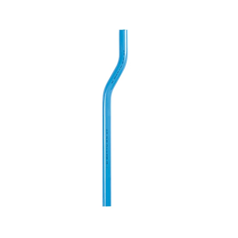 PPS aluminum S bend pipe 16 mm X 48 cm