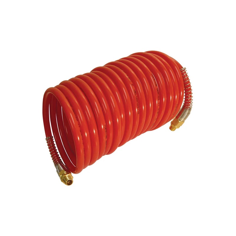 MAXPRO nylon coiled hose 1/4 in ID X 12.5 ft X 1/4 M-NPT