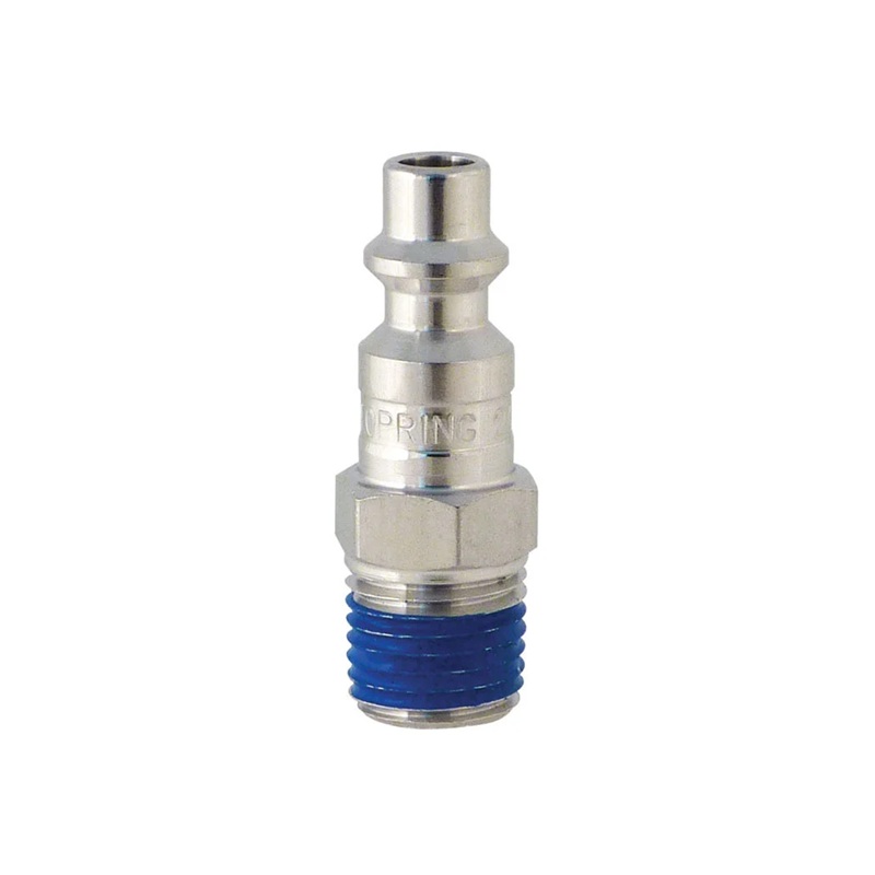 Stainless steel male quick coupler plug 1/4 Industrial X 1/4 M-NPT
