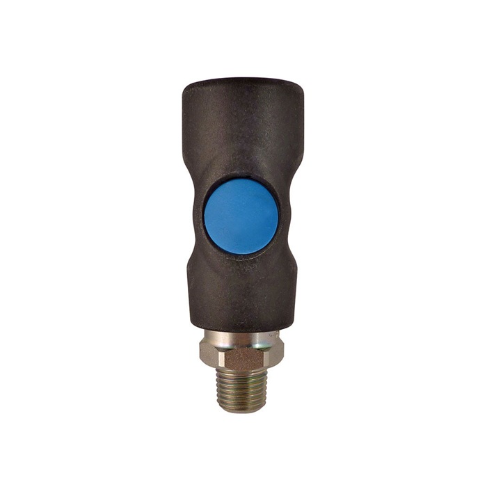 TOPQUIK S1 composite female quick coupler 1/4 Industrial X 1/4 M-NPT