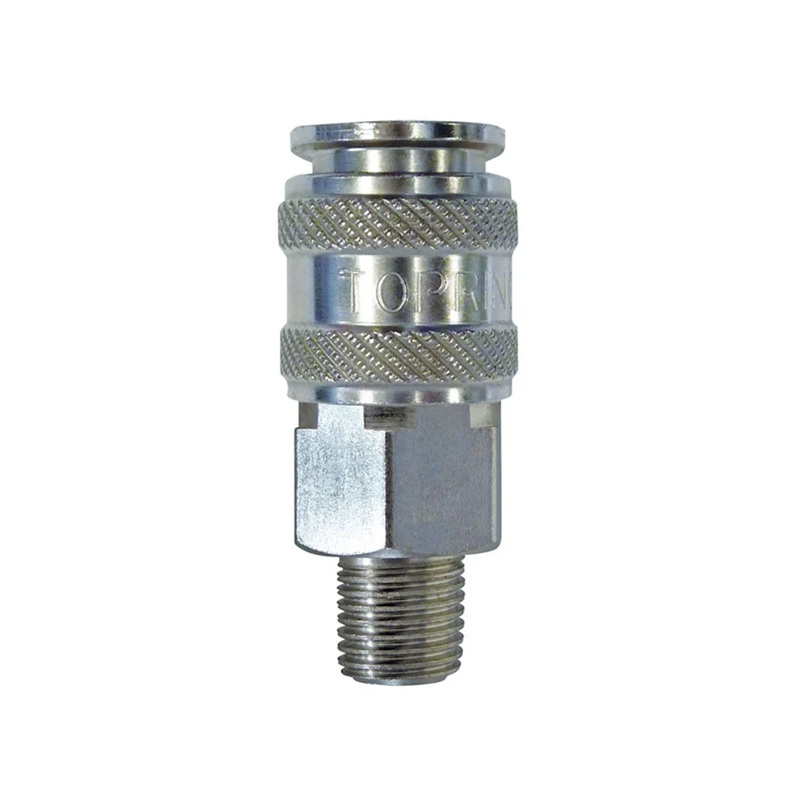 UNIMAX steel universal female quick coupler (5-in-1) 1/4 M-NPT