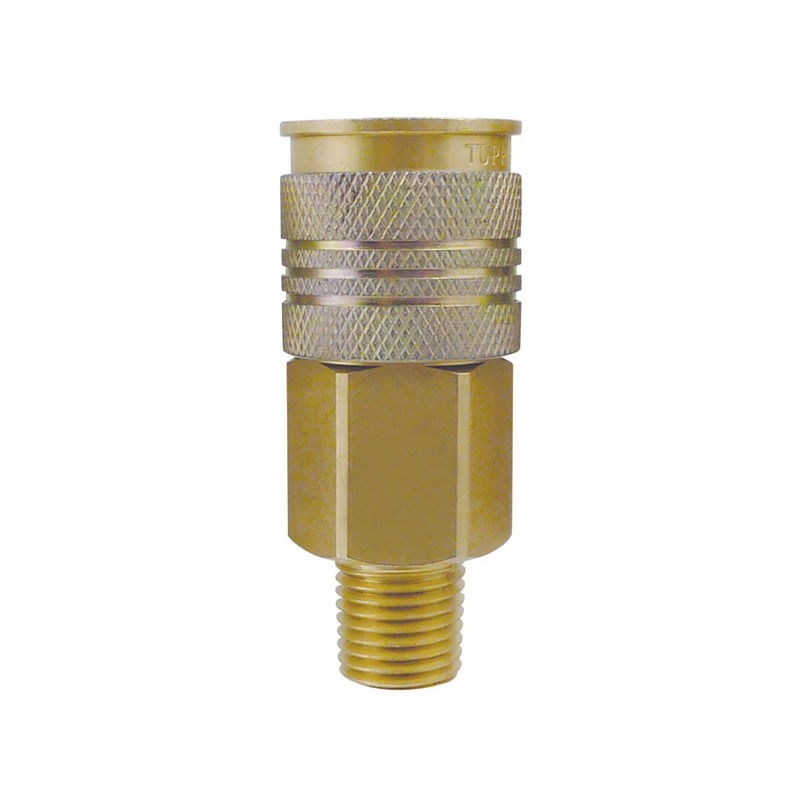UNIQUIK brass universal female quick coupler (3-in-1) 1/4 M-NPT