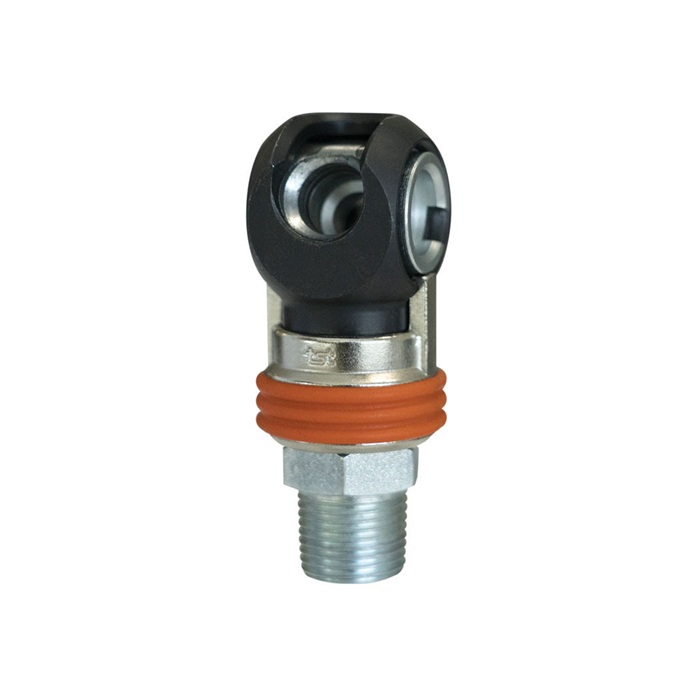 TOPQUIK SC steel female quick coupler 1/4 Industrial X 1/4 M-NPT