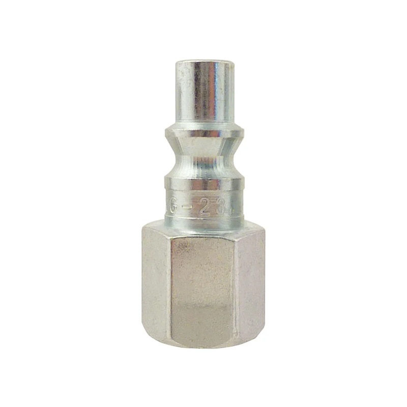 Steel male quick coupler plug 1/4 Aro 210 X 1/4 F-NPT