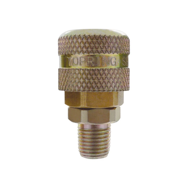 AUTOMAX brass female quick coupler 1/4 Aro 210 X 1/4 M-NPT