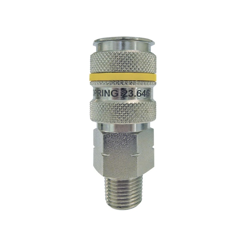 QUIKSILVER steel female quick coupler 1/4 Aro 210 X 1/4 M-NPT