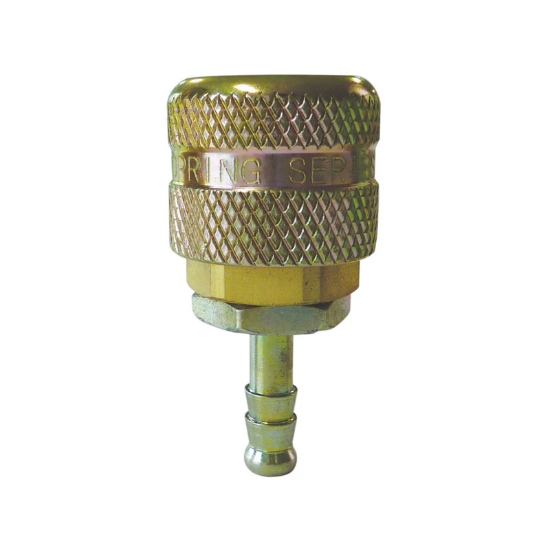 AUTOMAX brass female quick coupler 1/4 Aro 210 X 3/8 hose barb