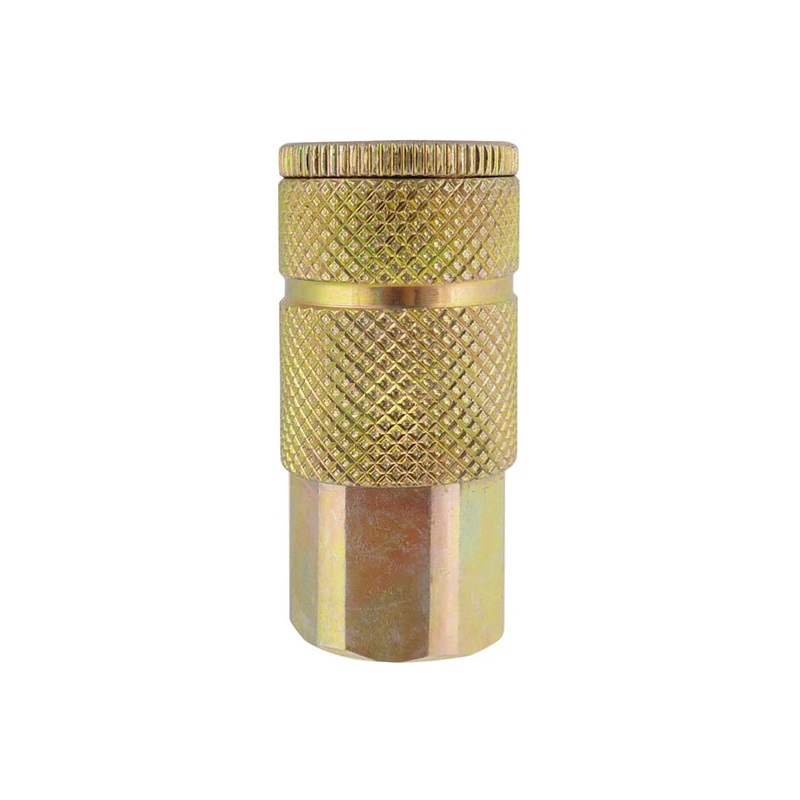 MAXQUIK steel female quick coupler 1/4 Truflate X 1/4 F-NPT