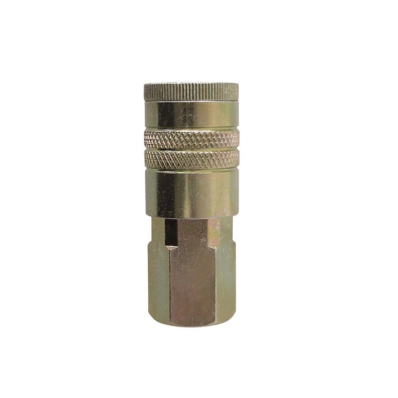 MAXQUIK steel female quick coupler 1/2 Truflate X 3/8 F-NPT