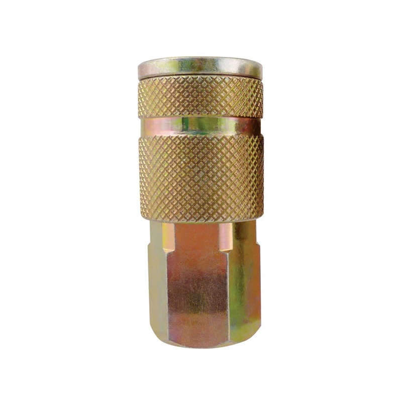 MAXQUIK steel female quick coupler 3/8 Truflate X 1/4 F-NPT
