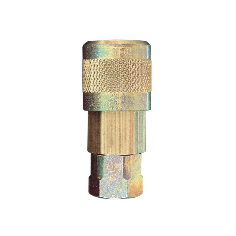 AUTOMAX brass female quick coupler 1/4 Lincoln X 1/4 F-NPT