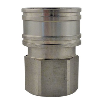 High flow stainless steel female quick coupler 1/4 F-NPT