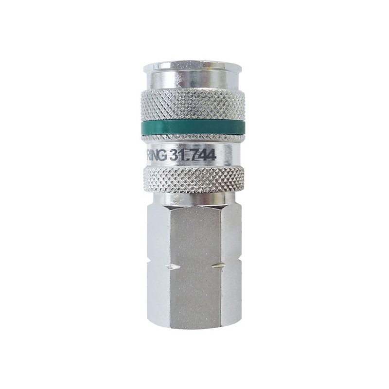 QUIKSILVER steel female quick coupler 7.8 mm Ultraflo X 1/4 F-NPT