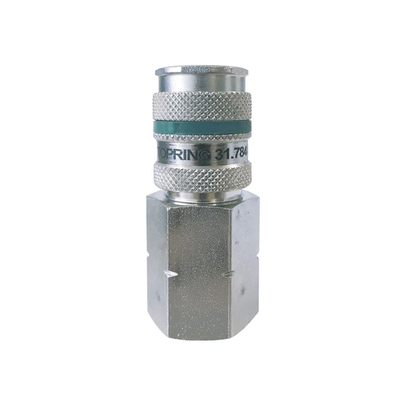 QUIKSILVER steel female quick coupler 7.8 mm Ultraflo X 1/2 F-NPT