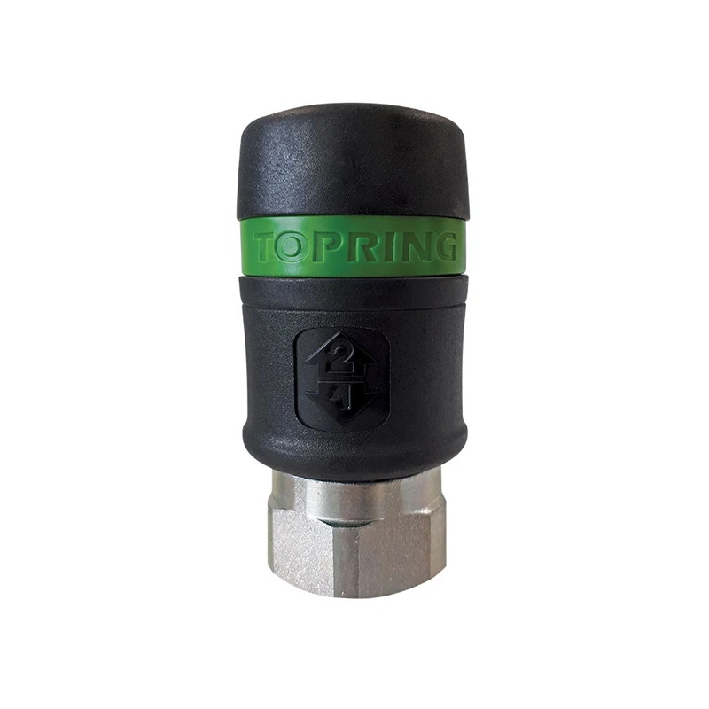 TOPQUIK composite female quick coupler 7.8 mm Ultraflo X 1/2 F-NPT