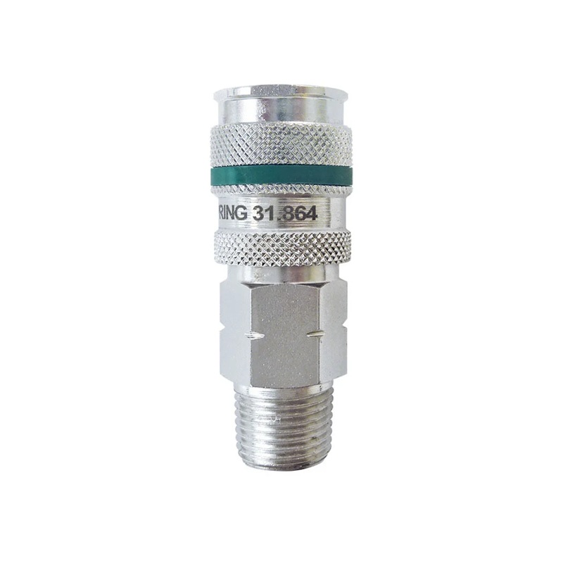 QUIKSILVER steel female quick coupler 7.8 mm Ultraflo X 3/8 M-NPT