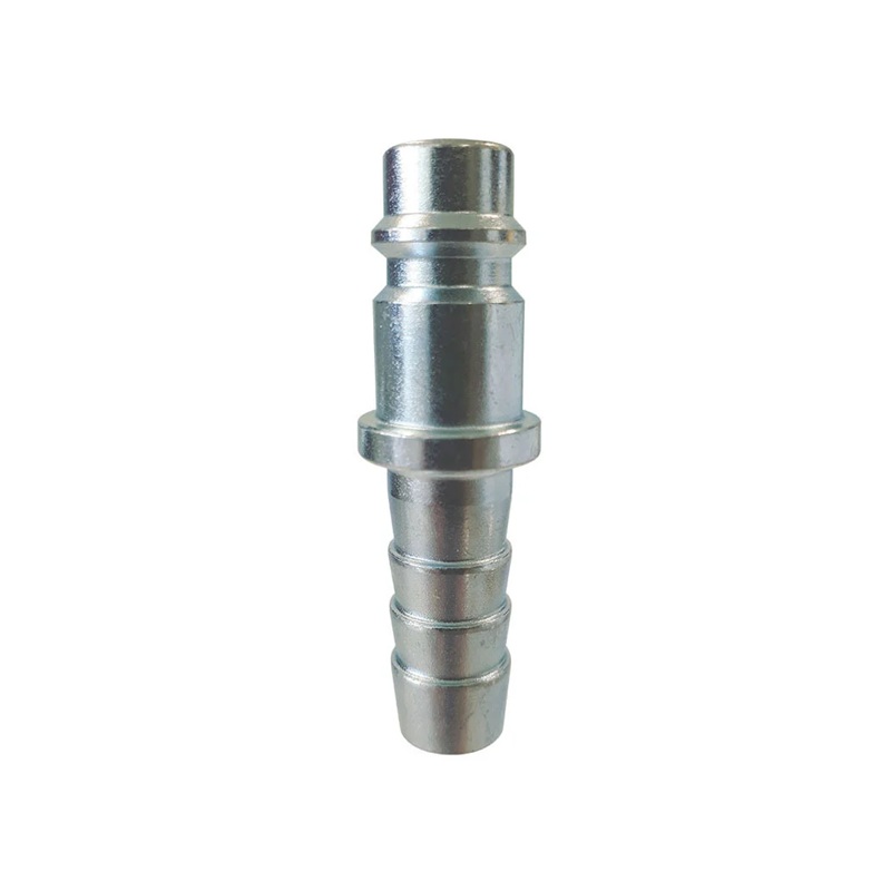 Steel male quick coupler plug 7.8 mm Ultraflo X 3/8 hose barb