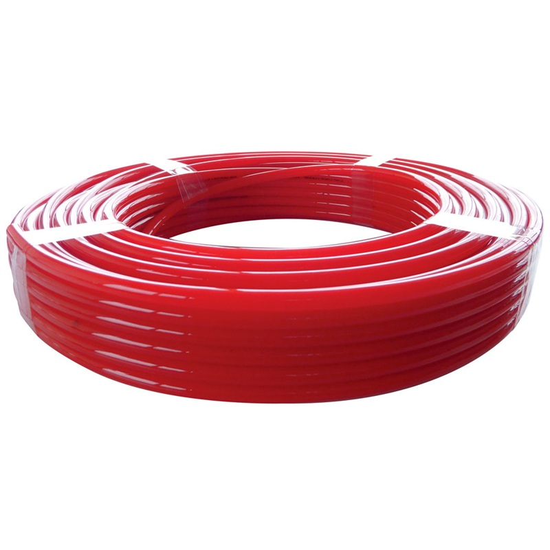 Nylon and polyurethane tubing 6 mm X 30 m red