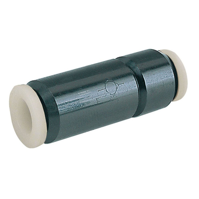 TOPFIT brass push-to-connect check valve 1/4 tube (union)