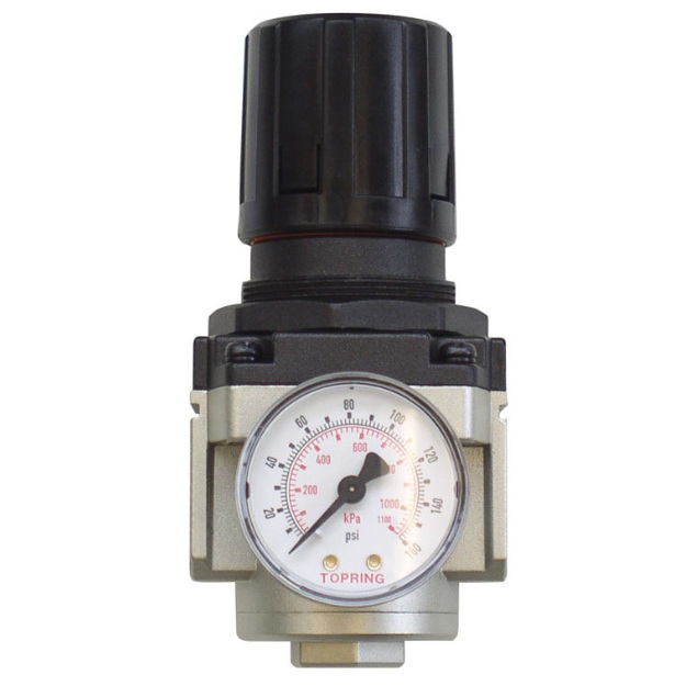AIRFLO 400 aluminum pressure regulator 5 to 30 PSI 3/8 F-NPT