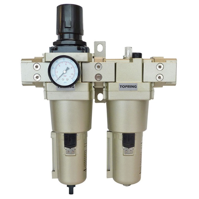 AIRFLO 500 5 micron filter / regulator / lubricator unit 5 to 125 PSI 1 in F-NPT