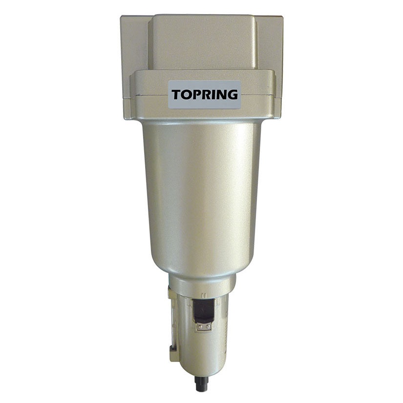 AIRFLO 600 5 micron filter with 1-1/4 F-NPT aluminum bowl and automatic drain