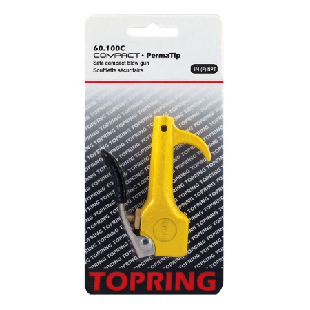COMPACT safety blow gun 1/4 F-NPT with concentrated air jet