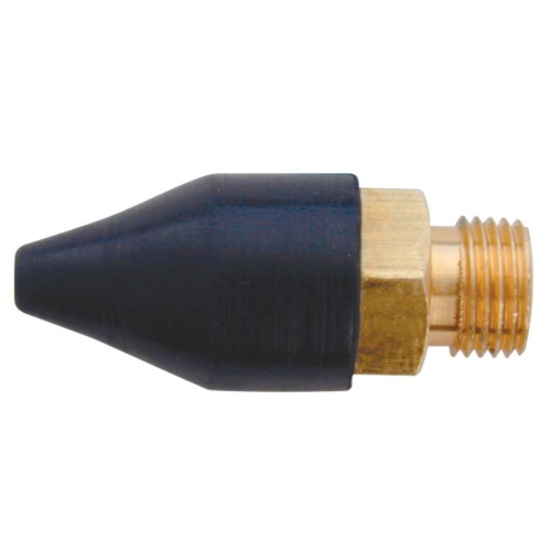 Rubber anti-scratch nozzle for blow gun