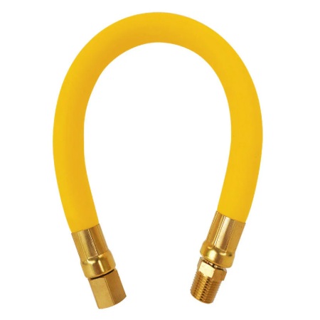 Polymer snubber hose 3/8 in ID X 1 ft