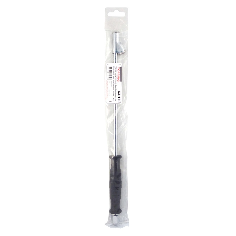 Dual head air chuck 34 cm X 1/4 F-NPT with closed nozzle and tilt lock