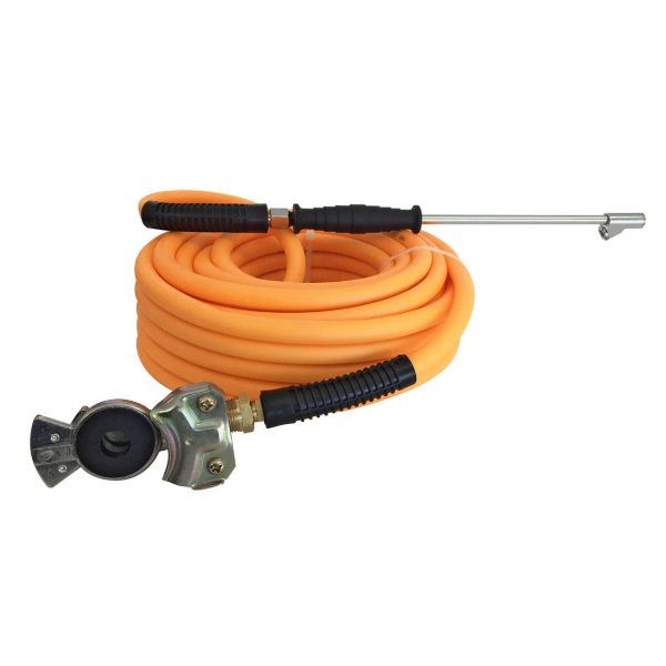 Truck tire inflation kit for suspension systems