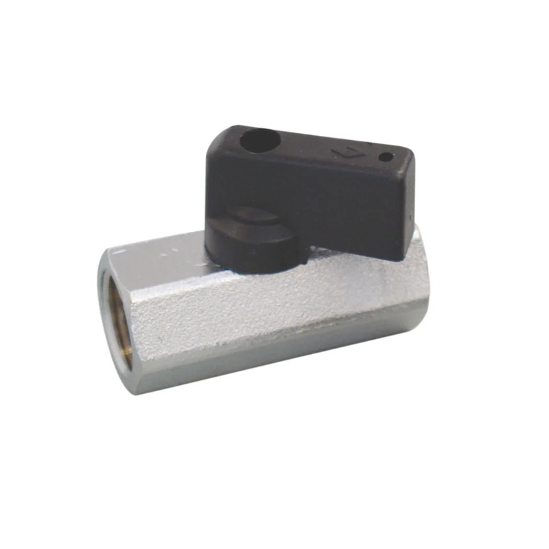 Mini brass ball valve 1/8 F-NPT