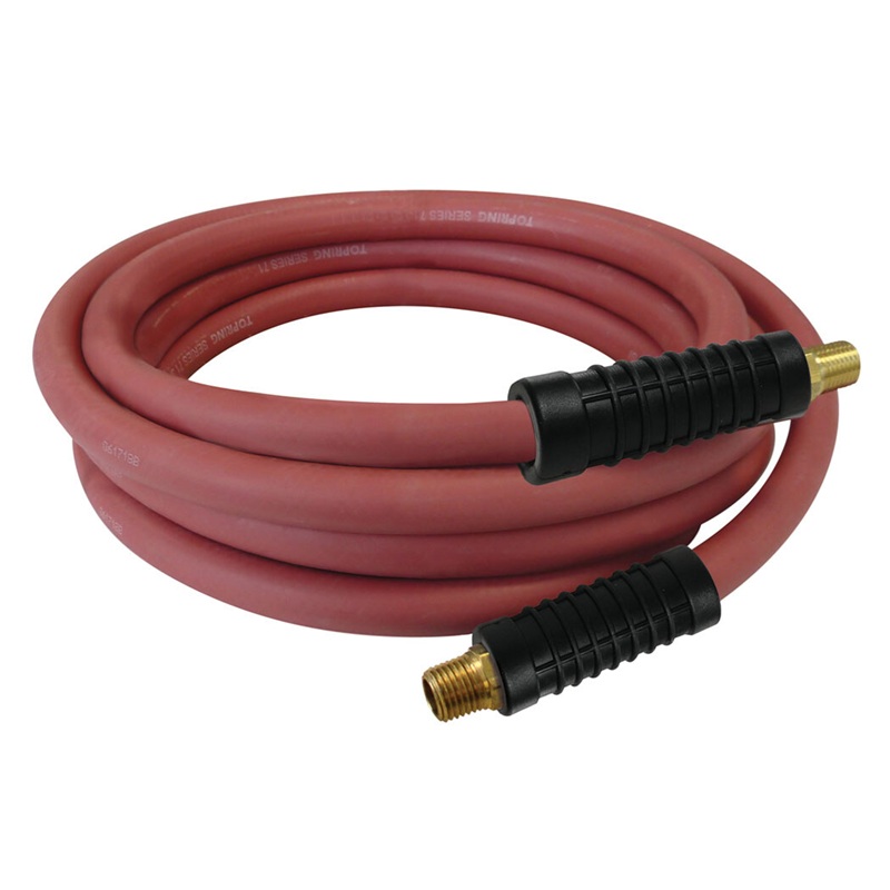 AIRFLEX PREMIUM rubber hose 1/4 in ID X 25 ft X 1/4 M-NPT
