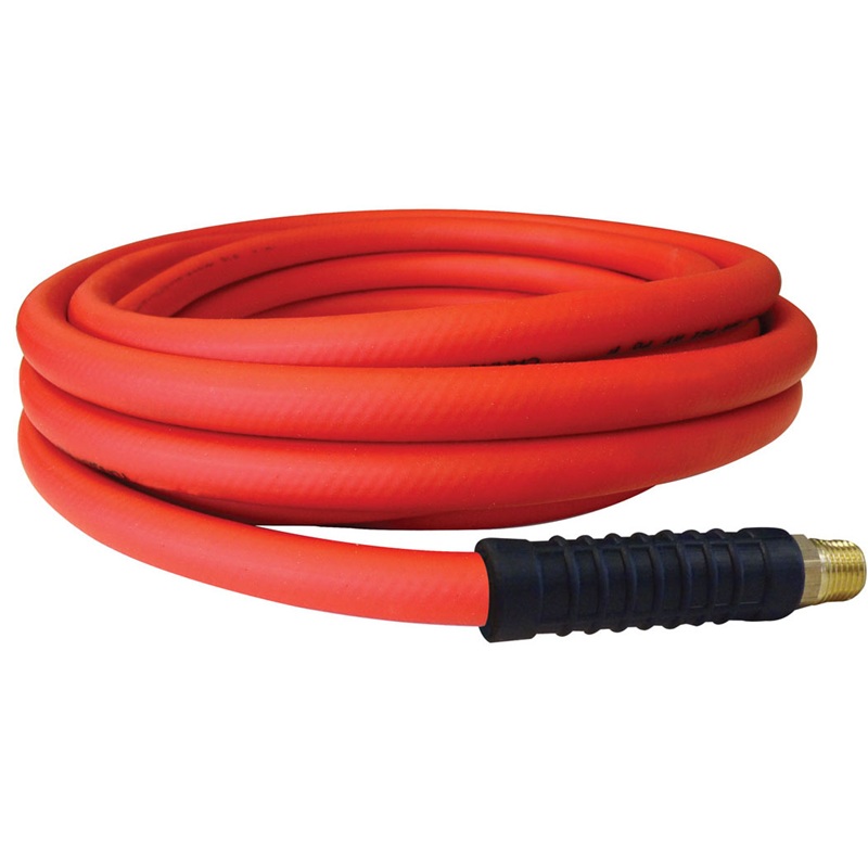 EASYFLEX PREMIUM polymer hose 3/8 in ID X 50 ft X 1/4 M-NPT red