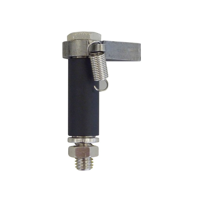 Locking assembly for hose reels