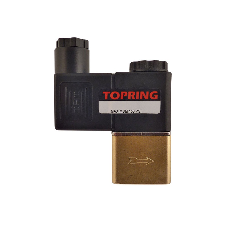 AIRFLO brass 2-way 2-position single solenoid valve 110V 1/8 F-NPT