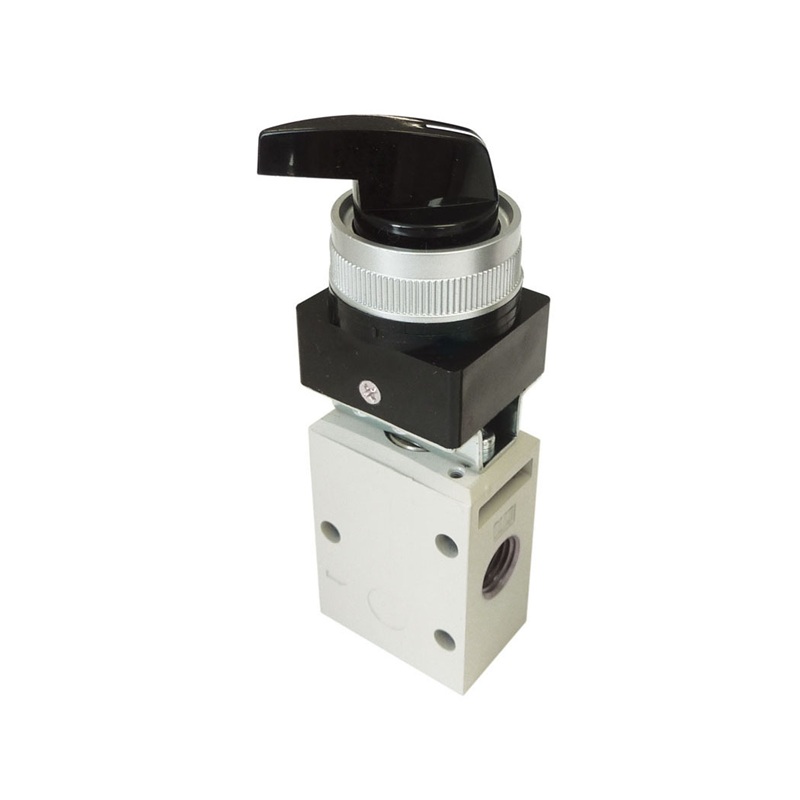 OPTIMA 3-way 2-position manual valve with selector switch 1/4 F-NPT
