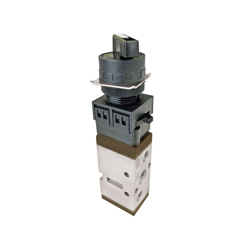 OPTIMA 5-way 2-position manual valve with selector switch 1/4 F-NPT