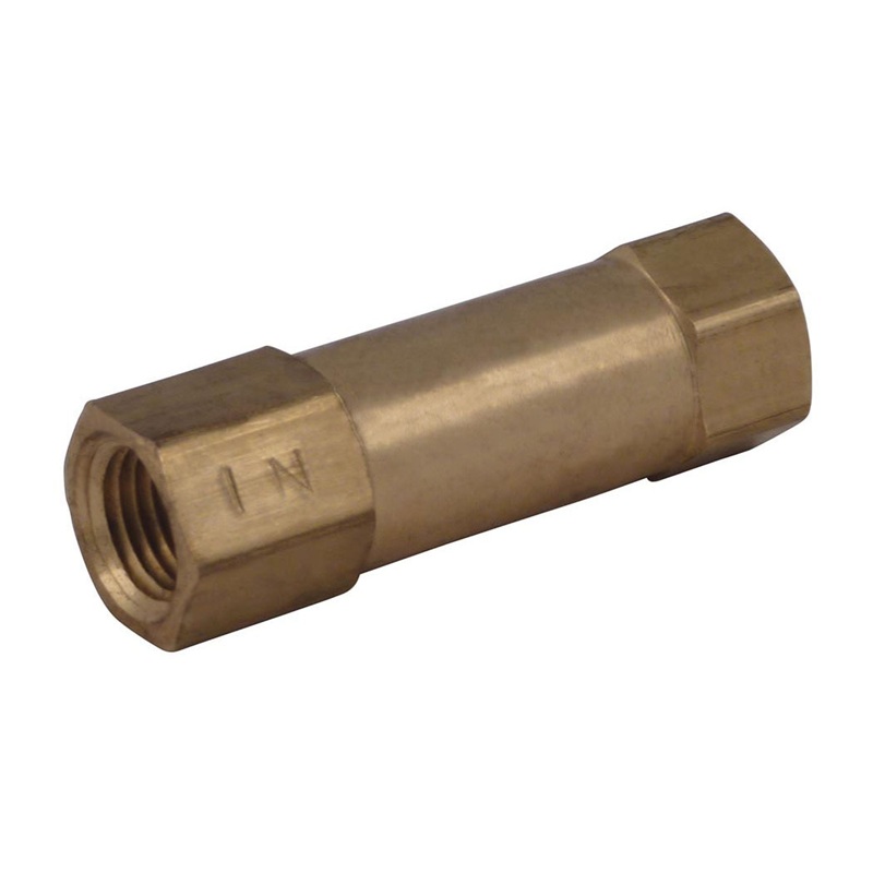 Brass check valve 1/2 F-NPT